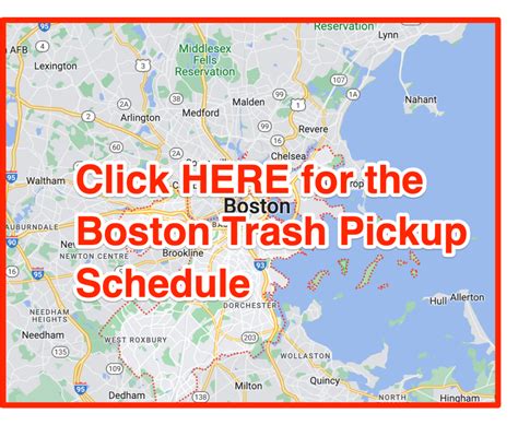 town of boston trash pickup.